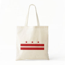 Washington, D.C. Flag Budget Tote