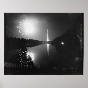 Washington D.C.; July 5th, 1939, Fireworks Poster