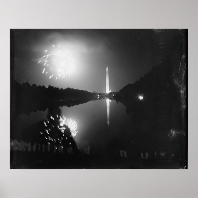 Washington D.C.; July 5th, 1939, Fireworks Poster (Front)