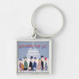 Washington D.C. Keychain