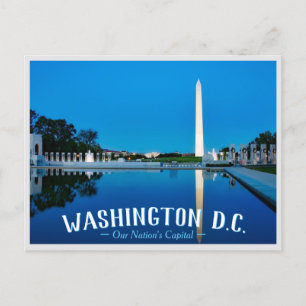 Washington, D.C. - Our Nation's Capital Invitation Postcard