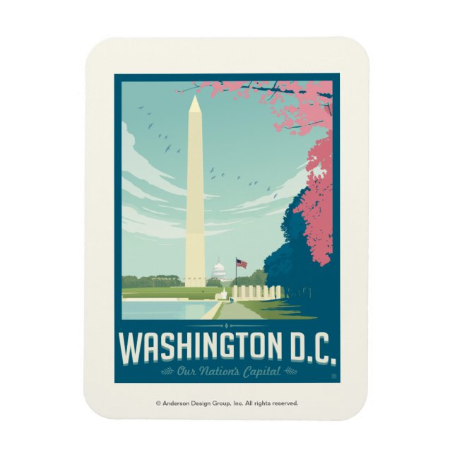 Washington, D.C. - Our Nation's Capital Magnet (Vertical)