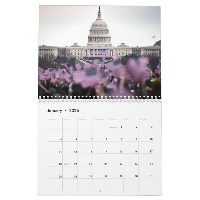 Washington D.C. Photography Calendar (Jan 2026)