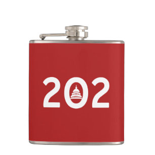 Washington D.C. Pride Hip Flask