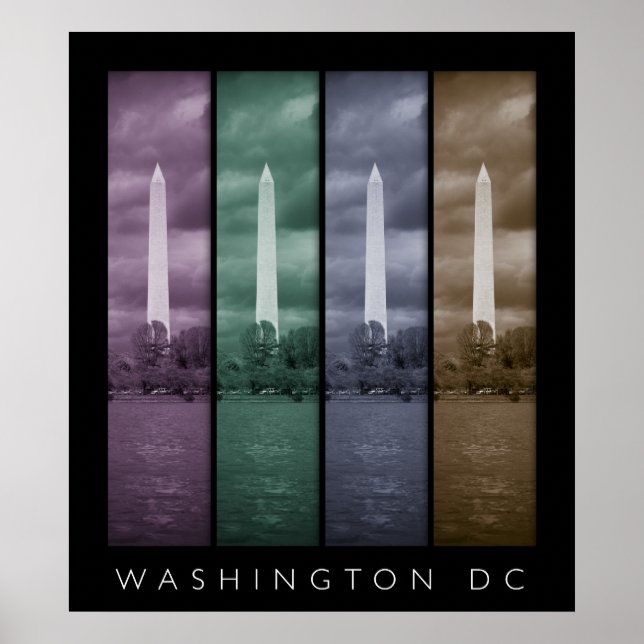 Washington DC - 4 Panel Poster (Front)
