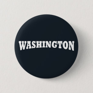 Washington DC 6 Cm Round Badge