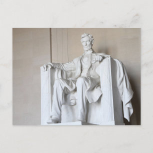 Washington DC Abraham Lincoln Memorial Postcard