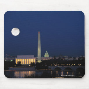 Washington DC at Night Mouse Mat