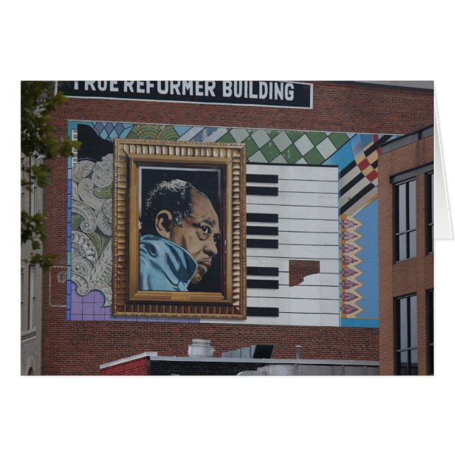 Washington DC, building art, True Reformer Bldg (Front Horizontal)