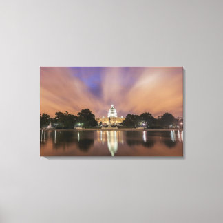 Washington DC, Capitol Building Canvas Print