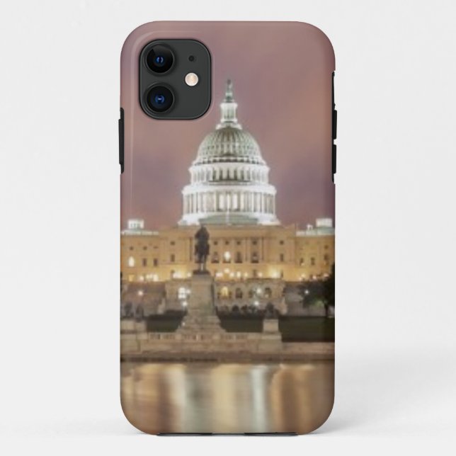 Washington DC, Capitol Building Case-Mate iPhone Case (Back)