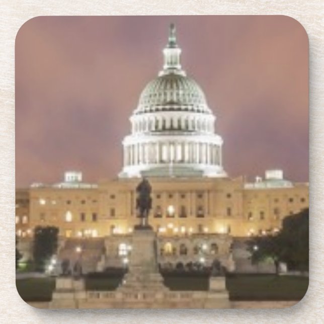 Washington DC, Capitol Building Coaster (Front)