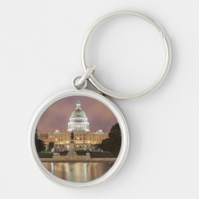 Washington DC, Capitol Building Key Ring (Front)