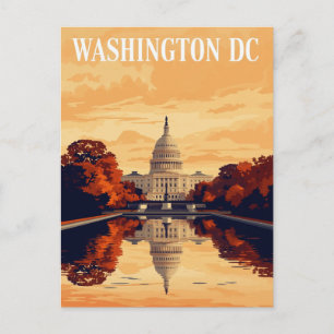 Washington DC Capitol Building Postcard