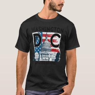 Washington DC Capitol Hill USA Souvenirs Men Wome T-Shirt
