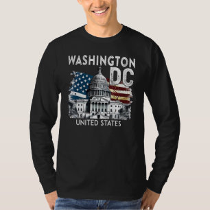 Washington DC Capitol Hills USA Souvenir Gifts Men T-Shirt