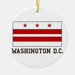 Washington DC Ceramic Tree Decoration