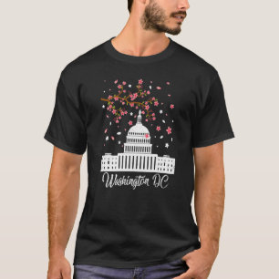 Washington Dc Cherry Blossoms Monuments Men Women T-Shirt