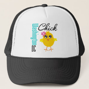 Washington DC Chick Trucker Hat