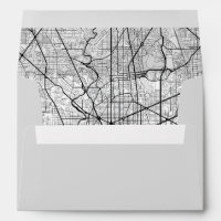Washington, DC. City Map Envelope