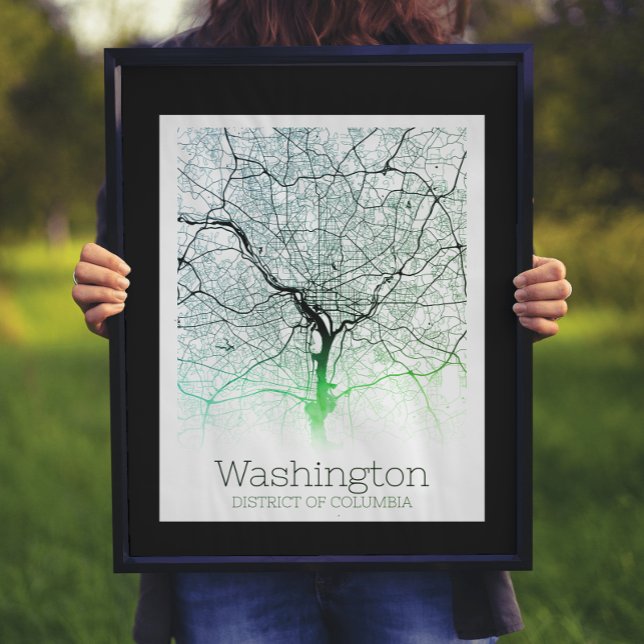 Washington DC City Map   Poster (Creator Uploaded)