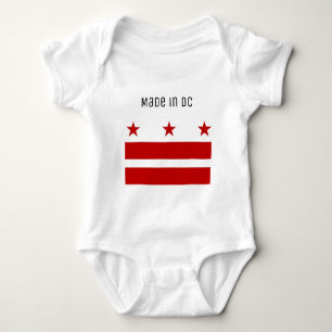 Washington DC Custom Baby Bodysuit