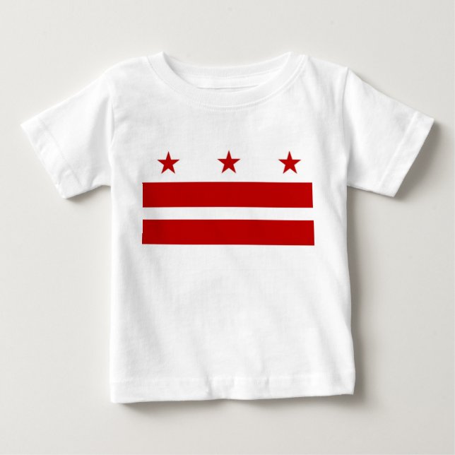Washington DC Custom Baby T-Shirt (Front)