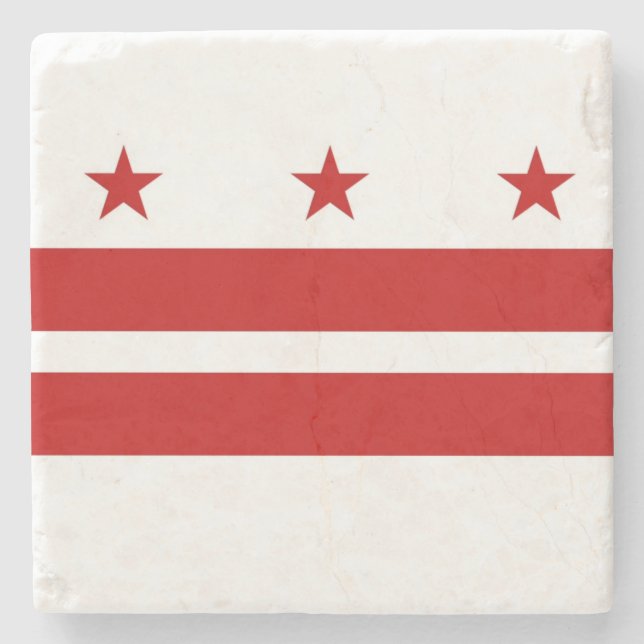 Washington DC Custom Stone Coaster (Front)