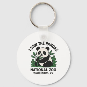 Washington Dc Family Trip Funny Panda Zoo Dc Key Ring