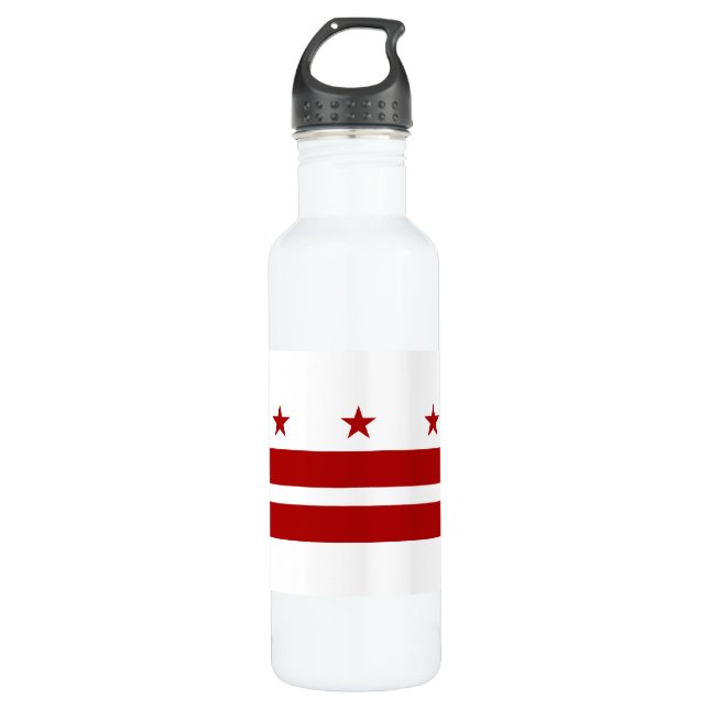 Washington DC Flag 710 Ml Water Bottle (Front)