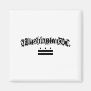 Washington Dc Flag Souvenir Men Women Kids Magnet