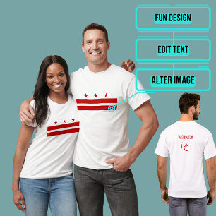 Washington DC Flag T-Shirt