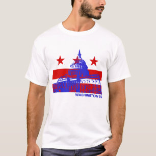 Washington DC Flag T-Shirt