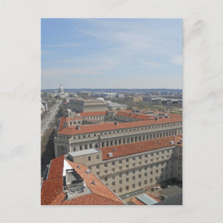 Washington DC from the Old Post Office Tower Postcard