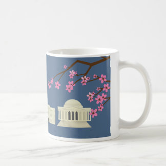Washington, DC Hand Drawn Iconic Sights Mug