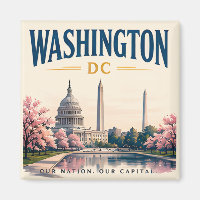 Washington DC Historic Skyline
