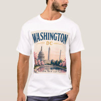 Washington DC Historic Skyline