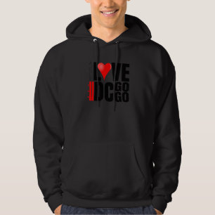 Washington DC I Love Go Go Music 12 Hoodie