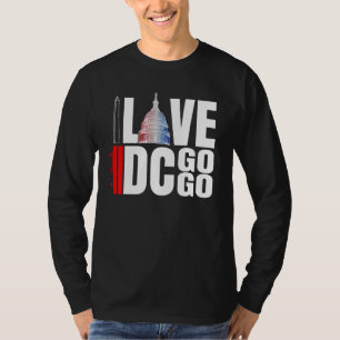 Washington DC I Love Go Go Music 13 T-Shirt