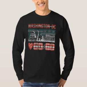 Washington DC I Love Go Go Music 3 T-Shirt