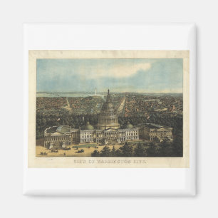 Washington DC in 1871 Magnet