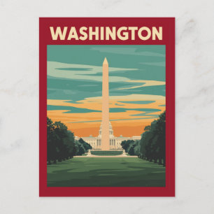 Washington DC Landmark Postcard