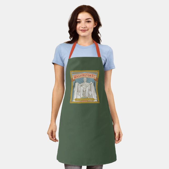 Washington DC | Lincoln Memorial Apron (Worn)