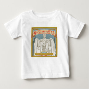 Washington DC Lincoln Memorial Baby T-Shirt
