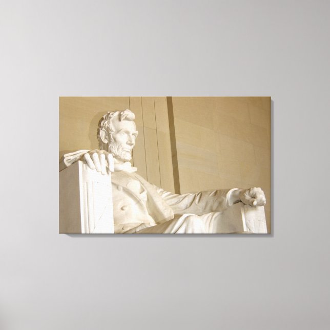 Washington, DC, Lincoln Memorial Canvas Print (Front)