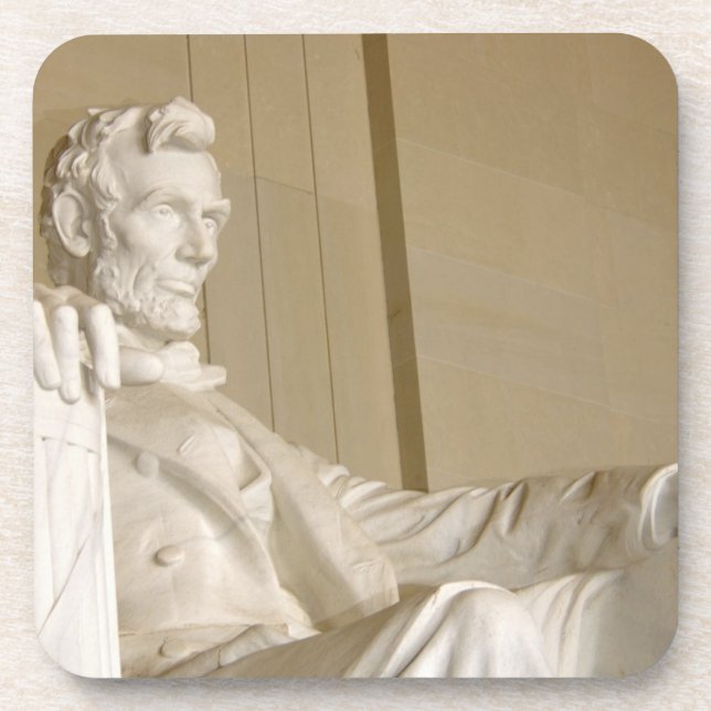 Washington, DC, Lincoln Memorial Coaster (Front)