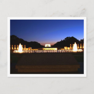 Washington DC Lincoln Memorial Postcard
