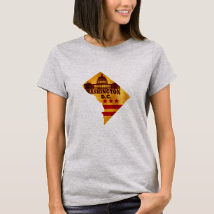 washington dc map T-Shirt