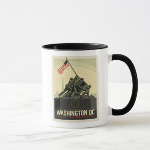 Washington, DC   Marine Corps War Memorial Mug