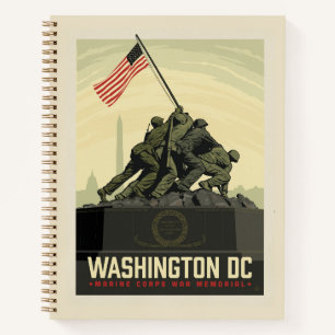 Washington, DC   Marine Corps War Memorial Notebook